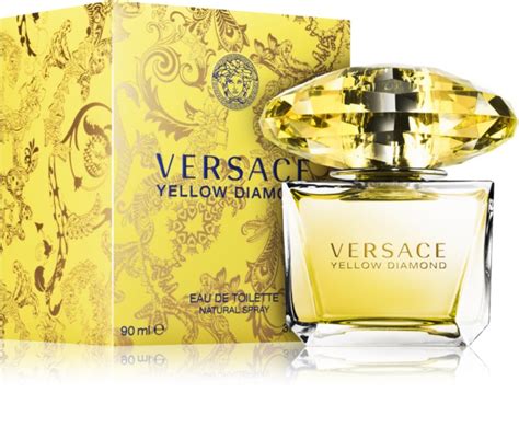 versace yellow diamond eau de toilette für damen 90 ml|versace yellow diamond 3 oz.